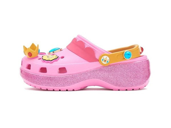 Crocs Princess Peach Classic Platform Clog