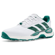 Footwear White/Collegiate Green/Silver Metallic adidas Golf Codechaos 27 Spikeless Golf Shoes