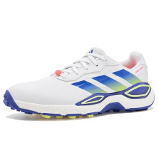 Footwear White/Frozen Lemon/Dual Indigo adidas Golf Codechaos 27 Spikeless Golf Shoes