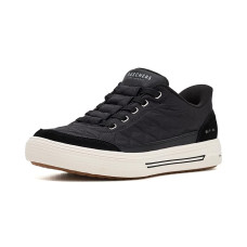 True Black SKECHERS Arch Fit Arcade - Cozy Fit Charming Daze Hands Free Slip-Ins