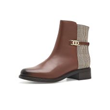 British Tan Combi Leather Clarks Maye Kaylie