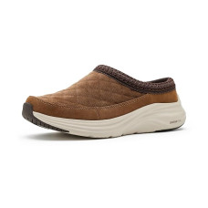 Chestnut SKECHERS Contour Foam Cozy Fit Mule