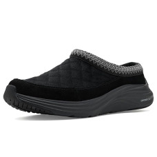 Black/Black SKECHERS Contour Foam Cozy Fit Mule