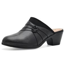 Black Leather Clarks Emily 2 Eliza