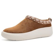 Tan Textile Clarks Solevana Vibe