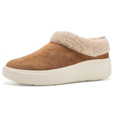 Tan Textile Clarks Solevana Cozy