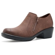 British Tan Clarks Kynnzie Zip
