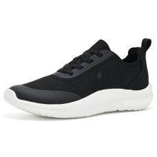 Black Textile Clarks Solevana Ria