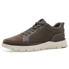 Grey Nubuck Clarks Step 365 Lace