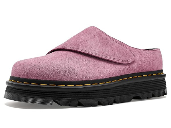 Dr. Martens Zebzag Anywair Mule Dusty Rose EH Suede