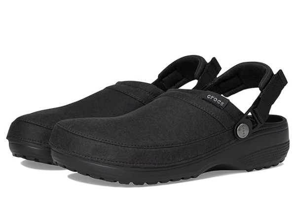 Crocs Classic Crafted Vegan Suede Clogs