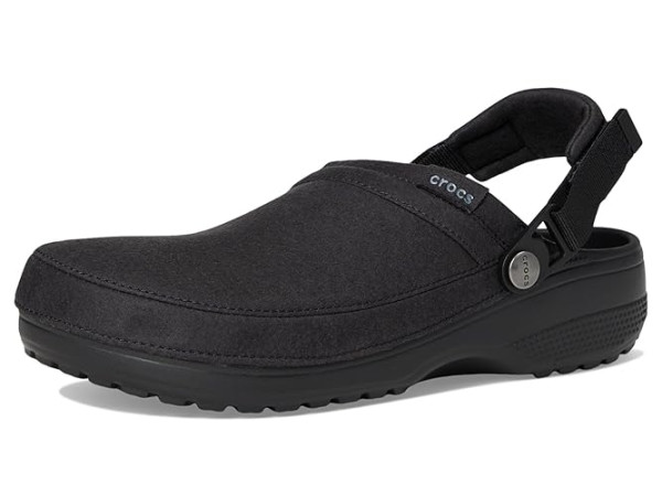 Crocs Classic Crafted Vegan Suede Clogs