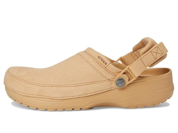 Crocs Classic Crafted Vegan Suede Clogs