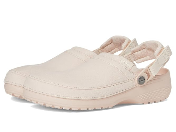 Crocs Classic Crafted Vegan Suede Clogs