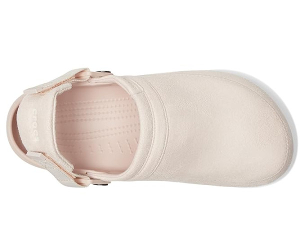 Crocs Classic Crafted Vegan Suede Clogs