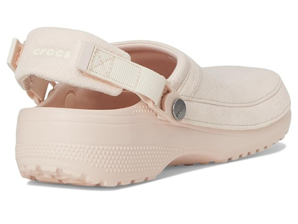 Crocs Classic Crafted Vegan Suede Clogs