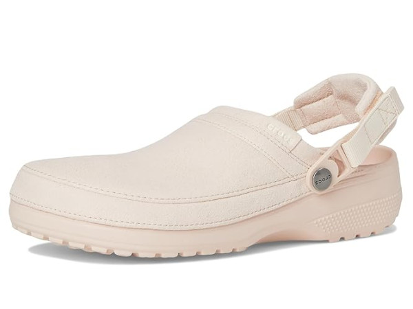 Crocs Classic Crafted Vegan Suede Clogs