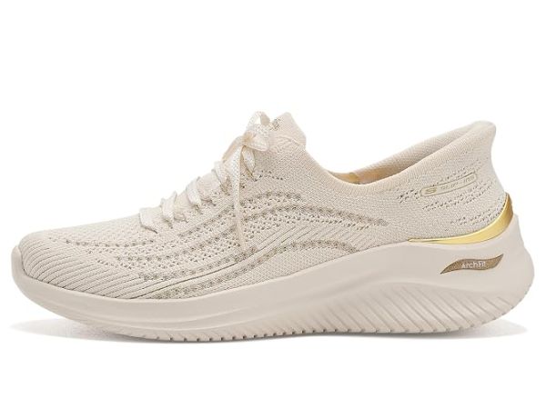 SKECHERS Martha Stewart Slip-Ins Arch Fit Ultra Flex 3.0 - Metallic Grace SKECHERS Martha Stewart Slip-Ins Arch Fit Ultra Flex 3.0 - Metallic Grace