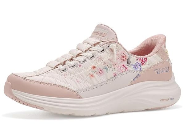 SKECHERS Contour Foam - Cozy Fit Gentle Bloom Hands Free Slip-Ins SKECHERS Contour Foam - Cozy Fit Gentle Bloom Hands Free Slip-Ins
