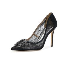 Black Lace Badgley Mischka Cher III