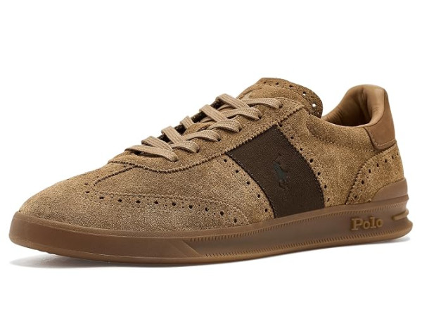Polo Ralph Lauren Heritage Aera Suede Brogue Sneakers Polo Ralph Lauren Heritage Aera Suede Brogue Sneakers
