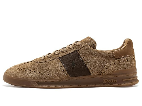 Polo Ralph Lauren Heritage Aera Suede Brogue Sneakers Polo Ralph Lauren Heritage Aera Suede Brogue Sneakers