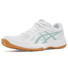 White/Ocean Haze ASICS Upcourt 6