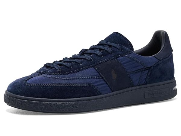 Polo Ralph Lauren Bedford Suede-Paneled Sneakers