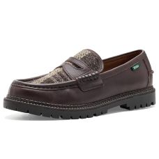 Brown/Dark Brown Polo Ralph Lauren Jett Penny Casual Shoes