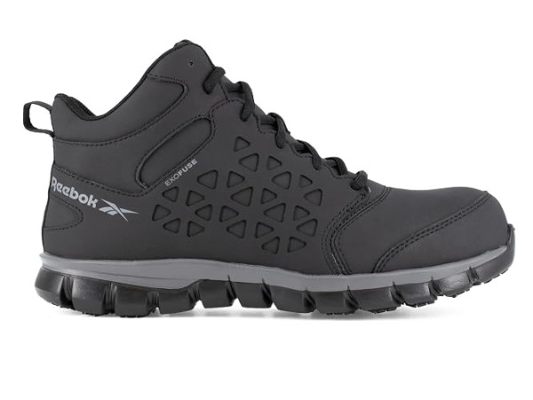 Reebok Work Sublite Cushion Work Safety Athletic Mid Cut Composite Toe Shoe Reebok Work Sublite Cushion Work Safety Athletic Mid Cut Composite Toe Shoe