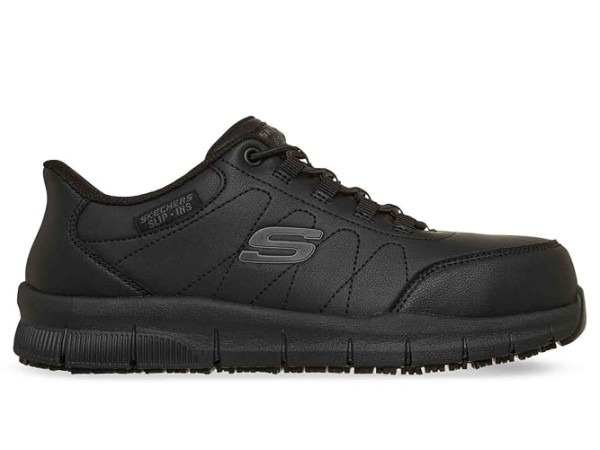 SKECHERS Work Nampa Alloy Safety Toe Slip-On SKECHERS Work Nampa Alloy Safety Toe Slip-On