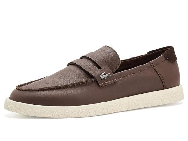 Lacoste Cochet Winter Leather Loafers