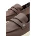 Lacoste Cochet Winter Leather Loafers