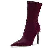 Burgundy Techno Satin Steve Madden Mackena