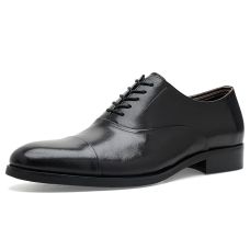 Black Leather Steve Madden Hallifax