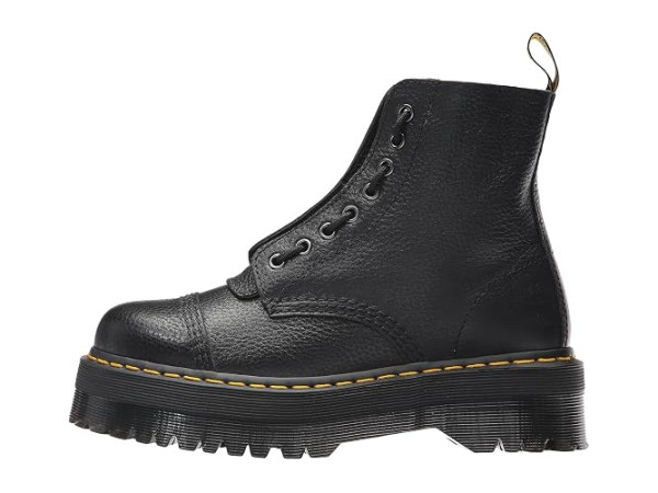 Dr. Martens Sinclair Milled Nappa Leather Platform Boots