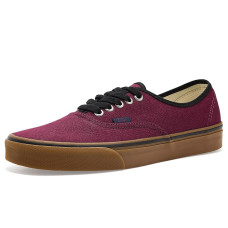 Bts Burgundy/Gum Vans Authentic