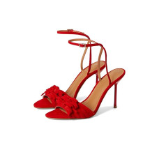 Red Suede Steve Madden Porsha