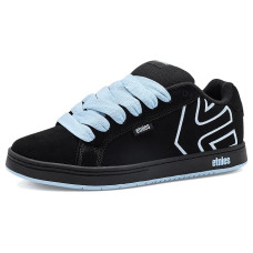 Black/Light Blue etnies Fader