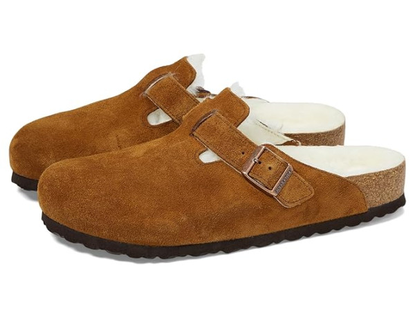 Birkenstock Boston Shearling - Suede (Unisex)