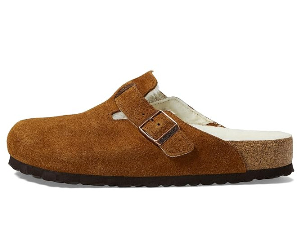 Birkenstock Boston Shearling Clog - Suede (Unisex) Birkenstock Boston Shearling Clog - Suede (Unisex)