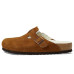 Birkenstock Boston Shearling Clog - Suede (Unisex) Birkenstock Boston Shearling Clog - Suede (Unisex)