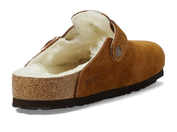Birkenstock Boston Shearling Clog - Suede (Unisex) Birkenstock Boston Shearling Clog - Suede (Unisex)