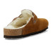 Birkenstock Boston Shearling Clog - Suede (Unisex) Birkenstock Boston Shearling Clog - Suede (Unisex)