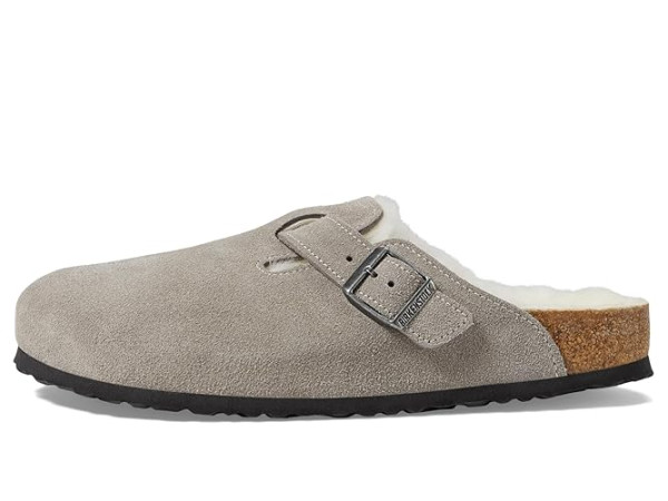 Birkenstock Boston Shearling Clog - Suede (Unisex) Birkenstock Boston Shearling Clog - Suede (Unisex)