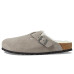 Birkenstock Boston Shearling Clog - Suede (Unisex) Birkenstock Boston Shearling Clog - Suede (Unisex)