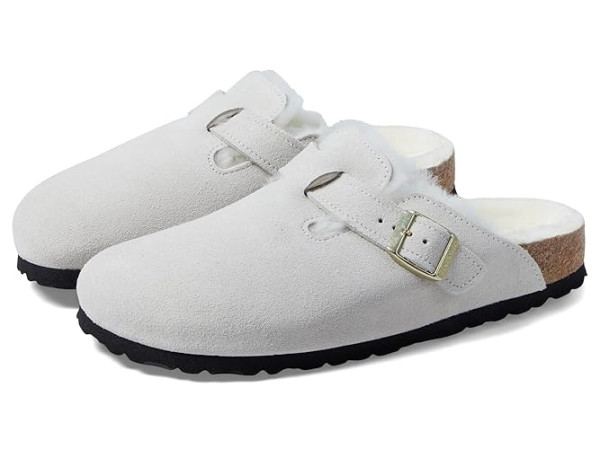 Birkenstock Boston Shearling - Suede (Unisex)