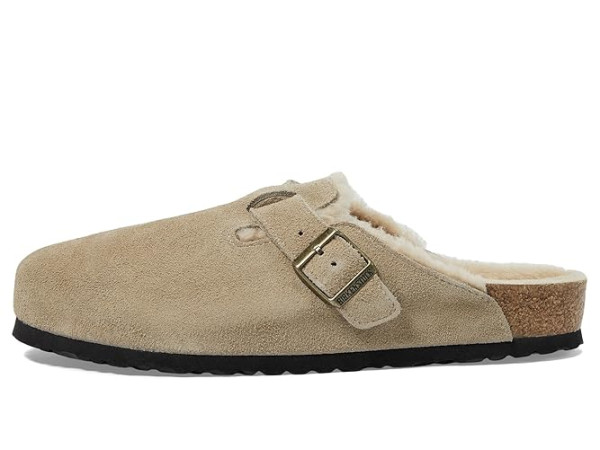 Birkenstock Boston Shearling Clog - Suede (Unisex) Birkenstock Boston Shearling Clog - Suede (Unisex)