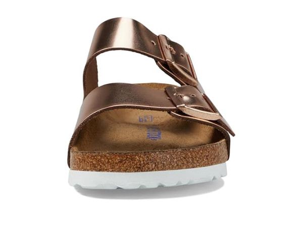Birkenstock Arizona Soft Footbed - Metallic Leather