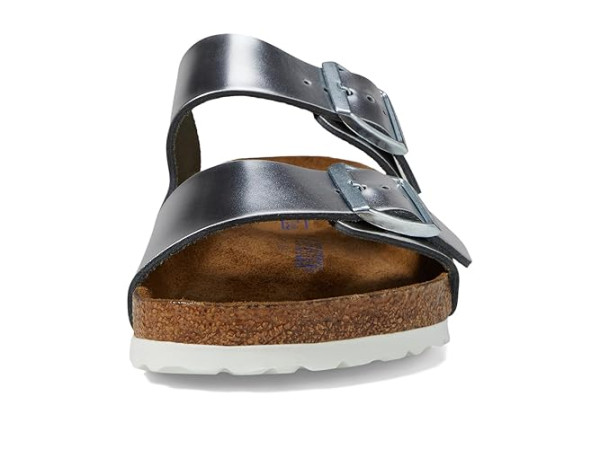 Birkenstock Arizona Soft Footbed - Metallic Leather